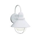 9022wh Kichler Seaside Outdoor Wall Mount Light 783927012997