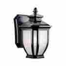 9039bk Salisbury Kichler Lighting Outdoor Wall Light In Black 783927225243