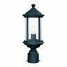 916-50 Dolan Designs Walnut Grove Black Outdoor Post Light 765641916508