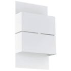 93253a Eglo Kibea Led White Outdoor Wall Sconce 9008606131792 93253a Eglo Kibea Led White Outdoor Wall Sconce 9008606131792