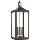 94550004020 Progress Lighting Gibbes Street Antique Bronze Outdoor Hanging 785247208661