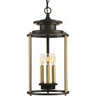 94550012020 Progress Lighting Squire Antique Bronze Outdoor Hanging Lantern 785247213306