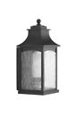 94663531 Progress Lighting Maison Black Outdoor Wall Sconce