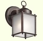 9611tzs Kichler Outdoor Wall Light Fixtures Tannery Bronze Finish 710165697693