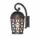 97593-bu 97593 Dark Amherst Designers Fountain Burnt Umber Single Light Down Lighting Outdoor Wall 046335923430