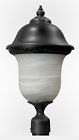 F-2820-blk-ab 976542 Post Glass Id Beaumont Mount Alabaster Light