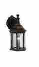 9776bk 9776 Kichler Lighting Chesapeake Outdoor Sconce Black