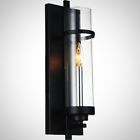 9827w5-1-101 Cwi Lighting Sierra Light Black Sconce Vintage Retro 0695320029222