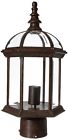 9935tz Kichler One Light Outdoor Post Mount Tannery Bronze 783927175869
