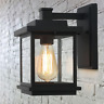 A03156 Lnc Square Black Outdoor Wall Lantern Sconce With 726084726284 A03156 Lnc Square Black Outdoor Wall Lantern Sconce With 726084726284