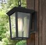 A03278s Lnc Outdoor Lantern Sconce Wall Light With Clear Glass For
