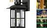 A0728 Motion Sensor Outdoor Light Advanced Dusk To Dawn Exterior Lantern