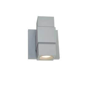 50067odw-sl-optics Abra Lighting - Optics 6w 1 Led Up And Down Light Wall Washer-5.9 Inches Tall