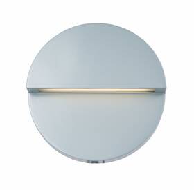 50081odw-sl-mona Abra Lighting - Mona Lisa 9w 1 Led Round Up And Down Wall Mount-8 Inches