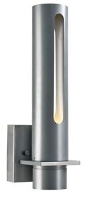 50042odw-sl Abra Lighting Beacon 16.1 Inch 20w 2 Led Wall Sconce Silica Finish