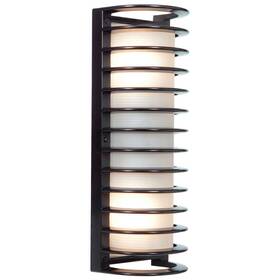 20030leddmglp-brz Access Lighting 20030leddmglp-brz/rfr Used Bermuda-two Light Outdoor Ribbed