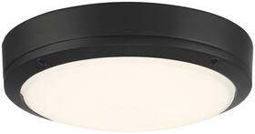 20250ledmg-mbl Access Lighting 20250ledmg-mbl/fst 20250ledmg Rockaway 11 Inch W Led Flush Mount Bowl - Black