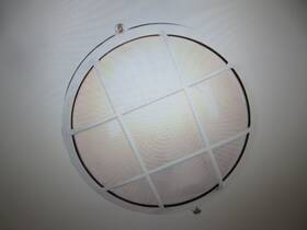 20294-wh Access Lighting 20294-wh/fst Nauticus 1-light White Outdoor Bulkhead Light With Frosted Glass