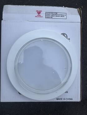 20805ledd Access Lighting Led Round Flush Mount Light Modern White