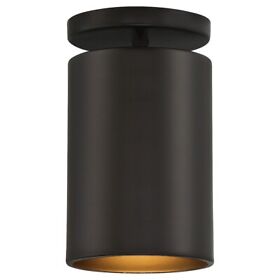 29004leddmglp-mbl Access Lighting Pint 1 Light Outdoor Led Flush Black