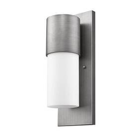 1511mn Acclaim Lighting Cooper 1-light Matte Nickel Outdoor Wall Lantern Sconce