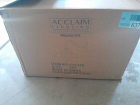 1742atb Acclaim Lighting Burry 1 Light 14 Inch Antique Brass Exterior Wall Mount