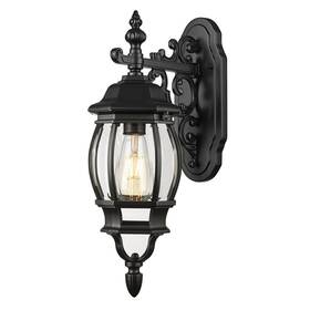 5155bk Acclaim Lighting Chateau Collection 1-light Matte Black Outdoor Wall Lantern