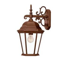 5202bw Acclaim Lighting Richmond Outdoor Wall Light Burled Walnut New In Box