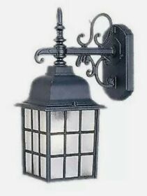 Lighting-5302bk-nautica Acclaim One Light Outdoor Wall Mount Matte Black