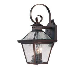 7672abz Acclaim Lighting - Bay Street Three Light Outdoor Wall Mount 9.75 Inches