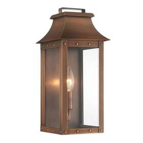 8413cp Acclaim Lighting Manchester Collection 1-light Copper Patina Outdoor Wall Sconce