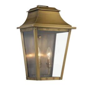 8424ab Acclaim Lighting Coventry Collection 2-light Aged Brass Outdoor Wall Lantern