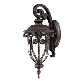 Acclaim Lighting 878925001491 - Naples One Light Outdoor Wall Mount 7.5 Inches Wide By 18