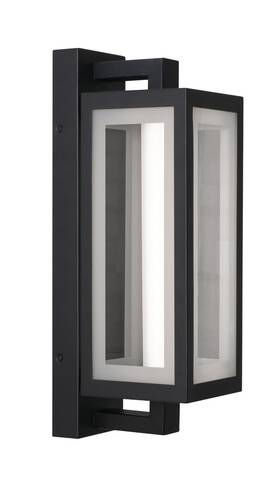 Blkw0718lajudbk Afx Blkw0718lajud Blake 18 Inch Tall Led Outdoor Wall Sconce - Black