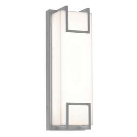 Bmw5171800l30mvtg Afx Bmw5171800l30mv Grey Beaumont Single Light 15 Inch H Led Outdoor Wall Sconce