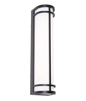 Crnw0624lajudbk Afx Crnw0624lajud Crain 24 Inch Tall Outdoor Wall Sconce - Black