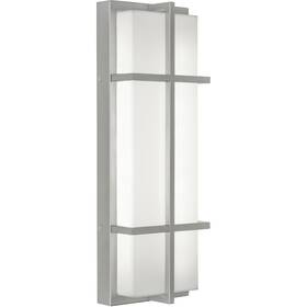 Augw0720lajmvnp Afx Inc. August Led 20 Inch Painted Nickel Outdoor Wall Sconce