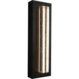 Beaw0518lajudbk Afx Inc. Beam Led 18 Inch Black Outdoor Sconce