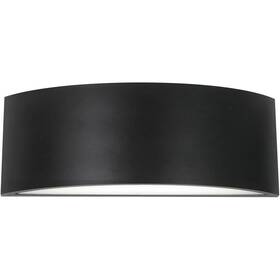 Celw1207lajudbk Afx Inc. Celia Led 12 Inch Black Outdoor Sconce