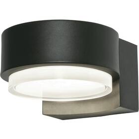 Elmw0704lajudbk Afx Inc. Elm Led 4.25 Inch Black Outdoor Sconce