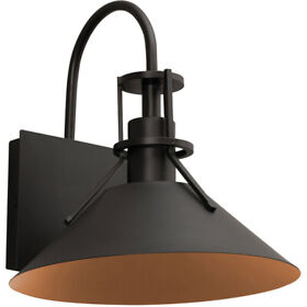 Gusw1010lajenbk Afx Inc. Gus 1 Light 10 Inch Black Outdoor Wall Sconce
