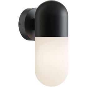 Irvw0512lajudbk Afx Inc. Irvine Led 12 Inch Black Outdoor Sconce