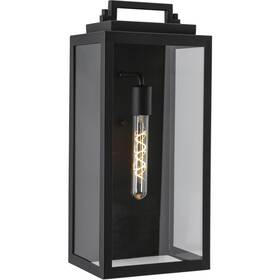 Kanw0919mbbk Afx Inc. Kansas 1 Light 19.25 Inch Black Outdoor Sconce