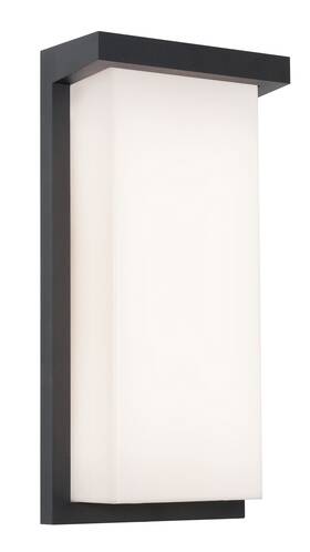 Kntw0816lajudbk Afx Kntw0816lajud Kent 16 Inch Tall Outdoor Wall Sconce - Black