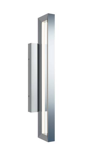 Lemw0524lajudnp Afx Lemw0524lajud Liam 24 Inch Tall Led Outdoor Wall Sconce - Painted Nickel / White