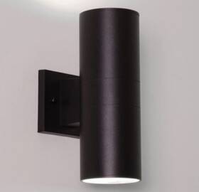 Evyw070418lajmvbk Afx Lighting Everly 2 Light 12 Inch Outdoor Led Sconce Black -