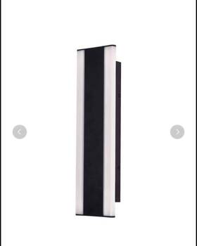 Reaw0518lajudbk Afx Lighting Rhea 2 Light 18ftft Outdoor Led Sconce Black/white -