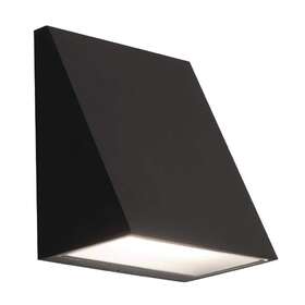 Wtnw0506l30d2bk Afx Wall Lantern Sconce 1-light Black Integrated Led Hardwired With Glass Shade Wtnw0506l30d2bk Afx Wall Lantern Sconce 1-light Black Integrated Led Hardwired With Glass Shade
