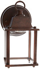 Al1037-rb3l Boston Harbor Wall Lantern Brown 045734994270