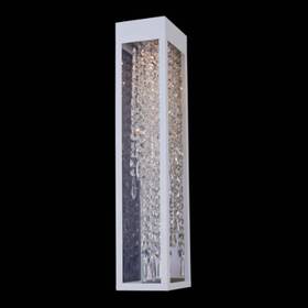 090322-064-fr001 Allegri 090322-fr001 Tenuta Esterno 30 Inch Tall Led Wall Sconce - White 090322-064-fr001 Allegri 090322-fr001 Tenuta Esterno 30 Inch Tall Led Wall Sconce - White